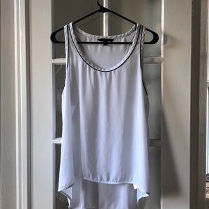 White Sleeveless Top